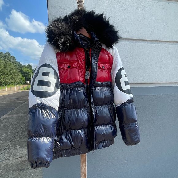 NWOT Men's Large Awaknd Land 8 Ball All-Season Puffer Jacket - Picture 12 of 15